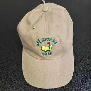 Masters 2015 American Needle Khaki Adjustable Baseball Cap
